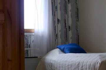 Фото номера Бюджетный двухместный номер с общей ванной комнатой Загородные дома Toivolan Kievari г. Tortinmäki 10